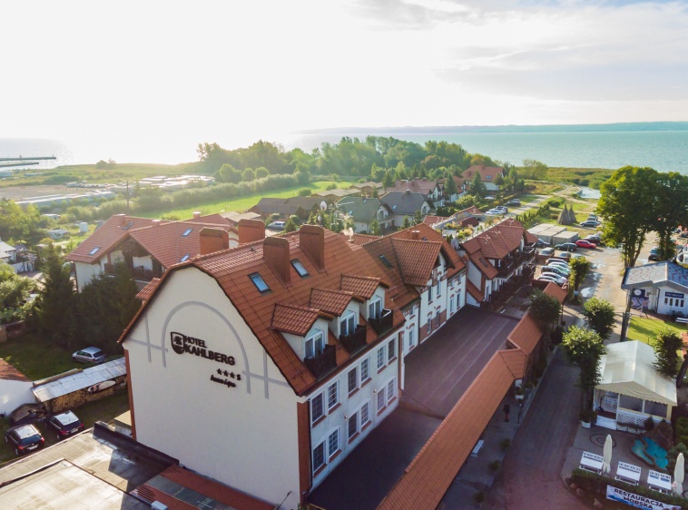 Hotel Kahlberg Widok z lotu ptaka na okolicę 