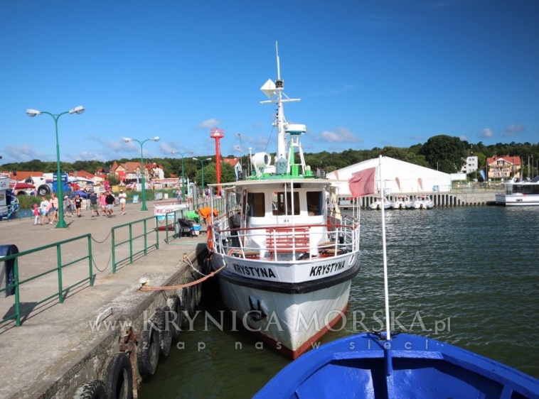 Statek Krystyna - Rejsy po Zalewie Wiślanym 