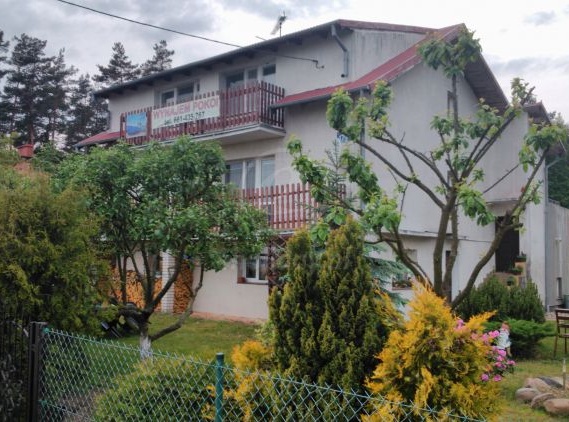 Pokoje Gościnne U Iwony Widok domu z ulicy