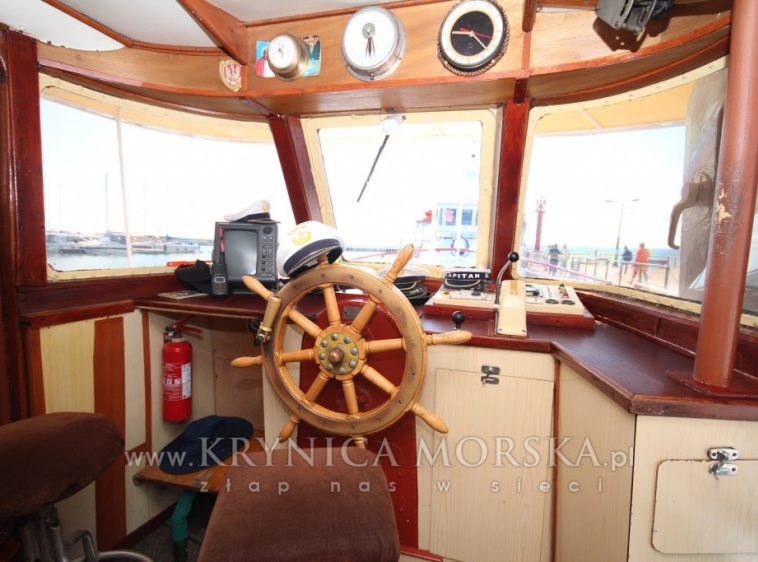 Statek Krystyna - Rejsy po Zalewie Wiślanym 