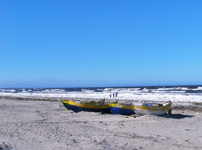 Jantar - bursztynowa wioska, niecałe 30 km od Krynicy Morskiej 