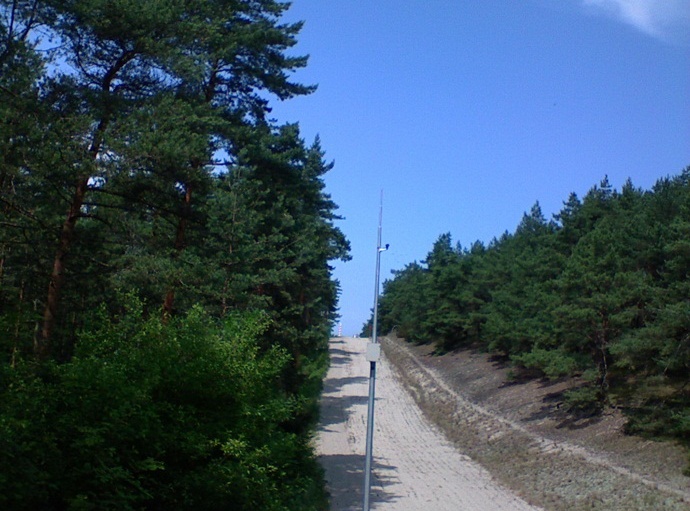 Granica Polski z Rosją - 16 km od Krynicy Morskiej