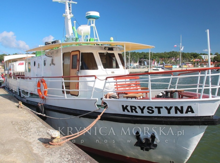 Statek Krystyna - Rejsy po Zalewie Wiślanym 