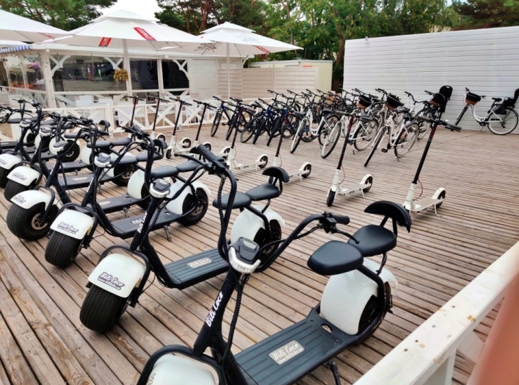 Atmosfera- wypożyczalnia skuter&oacute;w elektrycznych 