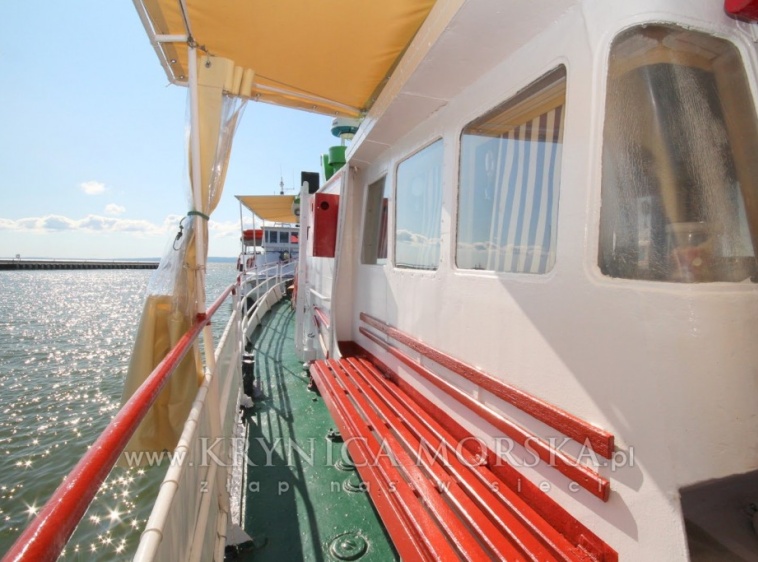 Statek Krystyna - Rejsy po Zalewie Wiślanym 