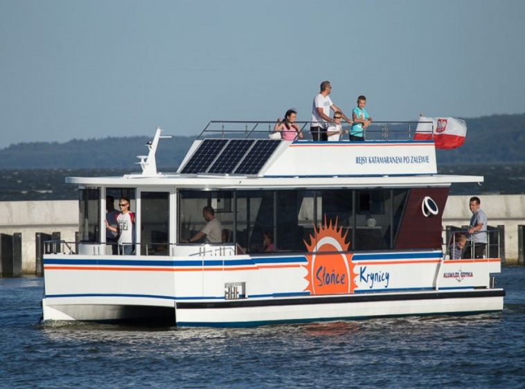 Rejsy wycieczkowe katamaranem - Słońce Krynicy