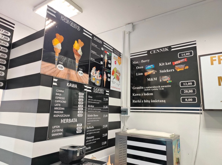 Fresh Gelato - wytw&oacute;rnia świeżych lod&oacute;w