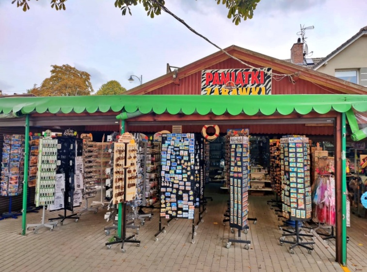 Sklep z zabawkami i pamiątkami 