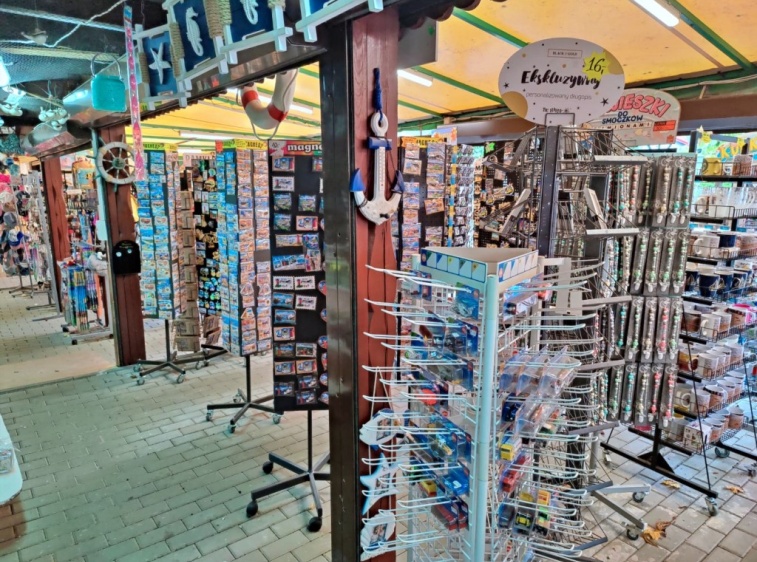 Sklep z zabawkami i pamiątkami