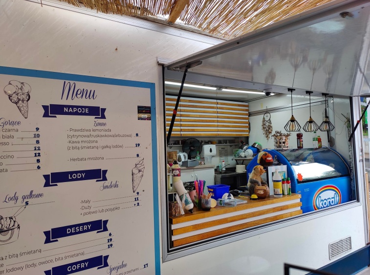 Lody, gofry, desery, kawa