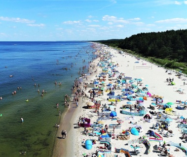 PLAŻA W KRYNICY MORSKIEJ 